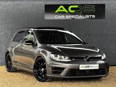 Begagnad VW Golf VII R 2016 Grå Halvkombi