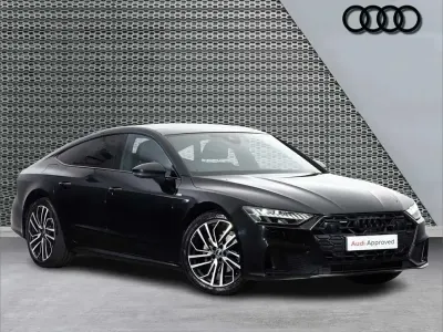 Used Audi A7 Black Edition 245 HP (180 kW) 2024 Black Sedan