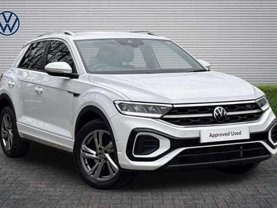 Used VW T-Roc R-line 150 HP (110 kW) 2023 Pure white SUV