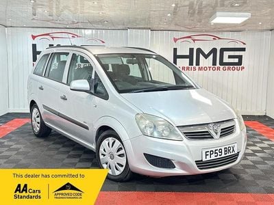 Used Vauxhall Zafira 2009 Silver MPV