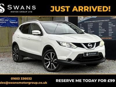 Used Nissan Qashqai Tekna 163 HP (119 kW) 2017 White SUV