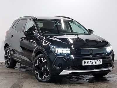 Used Vauxhall Grandland X Ultimate 2022 Black SUV