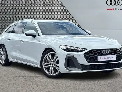 Used Audi A5 S-Line 299 HP (219 kW) 2025 White Estate