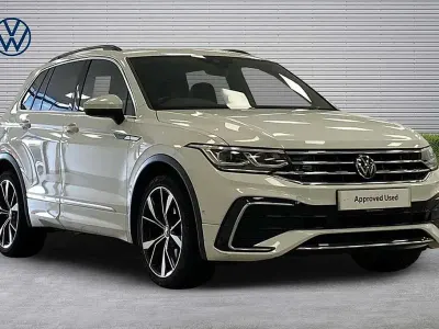 Used VW Tiguan R-line 190 HP (139 kW) 2022 White SUV