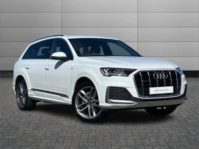 Used Audi Q7 S-Line 281 HP (206 kW) 2023 White SUV