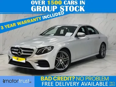 Gebraucht Mercedes E220 AMG line 194 PS (142 kW) 2016 Silber Limousine