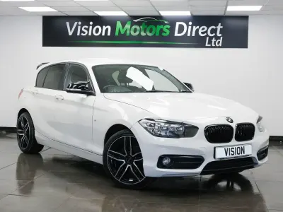 Used BMW 116 Sport Line 2016 White Hatchback