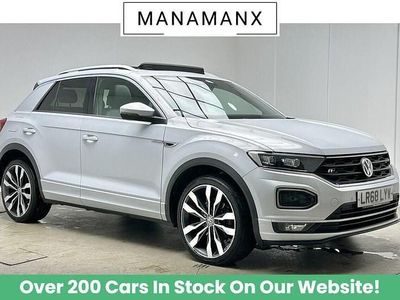 Silver Used 2018 VW T-Roc R-line SUV | £15,790 (Fair price)