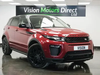Used Land Rover Range Rover evoque HSE Dynamic 150 HP (110 kW) 2016 Red Estate