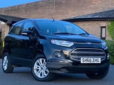 Używany Ford Ecosport Zetec 112 KM (82 kW) 2016 Czarny SUV