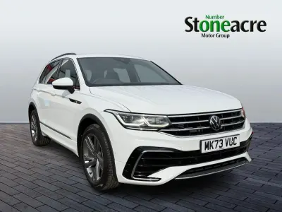 Used VW Tiguan R-line Edition 150 HP (110 kW) 2023 White SUV