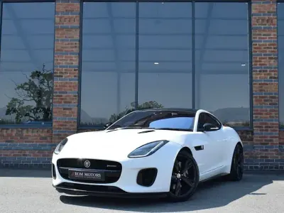 Used Jaguar F-Type R-Dynamic 300 HP (220 kW) 2017 White Coupe