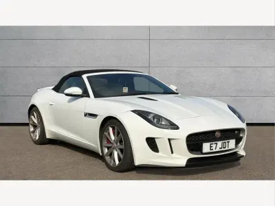 Used Jaguar F-Type S 380 HP (279 kW) 2016 White Cabriolet