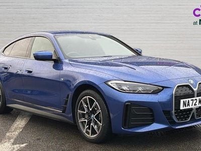 Used BMW i4 M Sport 250 kW (340 HP) 2022 Blue Sedan