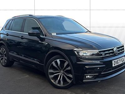 Used VW Tiguan R-line 150 HP (110 kW) 2017 Black SUV