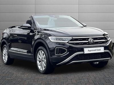 Ny VW T-Roc Cabriolet Style 150 HK (110 kW) 2025 Svart Cab