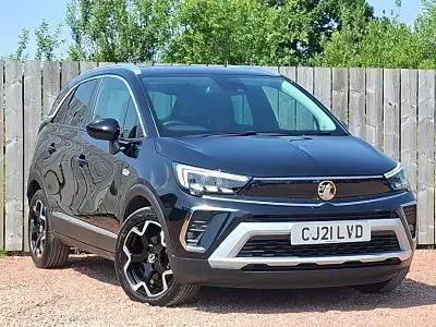 Used Vauxhall Crossland Ultimate 2021 Black SUV