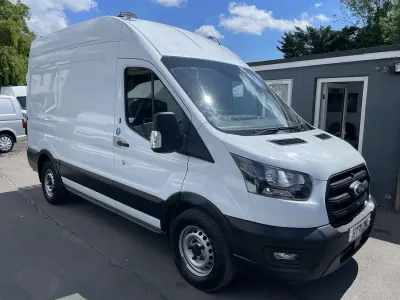 Used Ford Transit 130 HP (95 kW) 2022 White Van