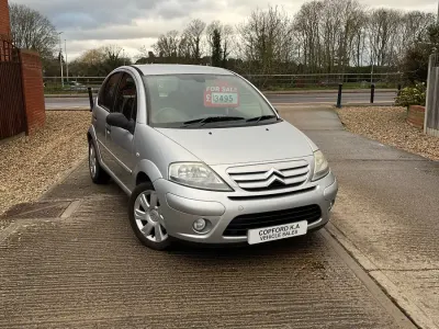 Used Citroën C3 110 HP (80 kW) 2007 Silver Hatchback