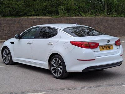 Used Kia Optima 2015 White Sedan