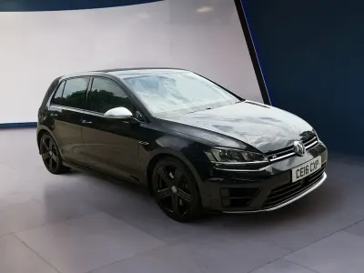 Used VW Golf VII R 310 HP (228 kW) 2016 Black Hatchback
