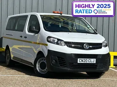 Used Vauxhall Vivaro Edition 120 HP (88 kW) 2020 White MPV