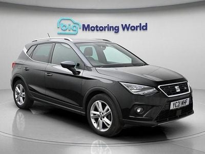 Used Seat Arona FR 110 HP (80 kW) 2021 Black SUV