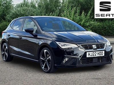 Used Seat Ibiza FR 110 HP (80 kW) 2022 Black Hatchback
