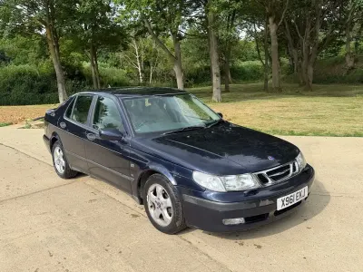 Used Saab 9-5 2000 Blue Sedan