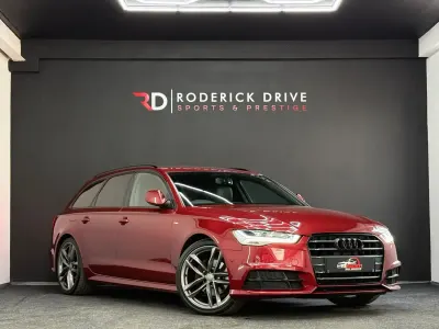 Usado Audi A6 S-Line 190 HP (139 kW) 2017 Vermelho Carrinha