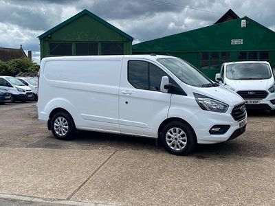 White Used 2022 Ford Transit Custom Limited Van | £18,495 (Fair price)