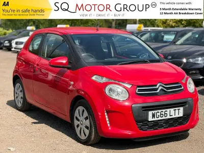 Used Citroën C1 Feel 2016 Red Hatchback
