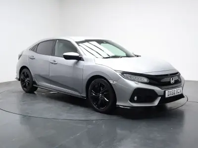 Used Honda Civic Sport 182 HP (133 kW) 2019 Silver Hatchback