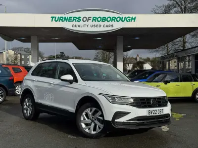 Begagnad VW Tiguan Life 2022 Vit SUV