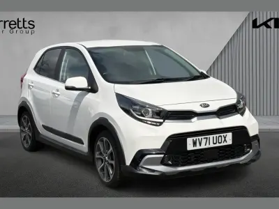 Used Kia Picanto X-Line 67 HP (49 kW) 2021 White Hatchback