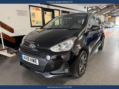 Used Hyundai i10 Premium 66 HP (48 kW) 2018 Black Hatchback