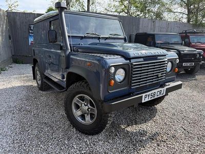 Used Land Rover Defender 122 HP (89 kW) 2009 Blue Hatchback