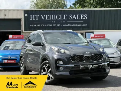 Used Kia Sportage 174 HP (127 kW) 2019 Grey SUV