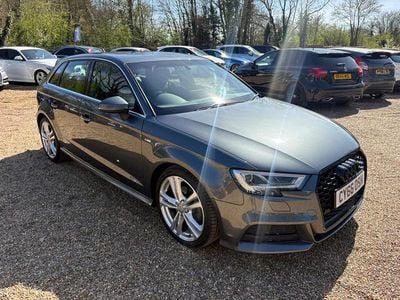 Used Audi A3 Sportback S-Line 150 HP (110 kW) 2017 Grey Hatchback