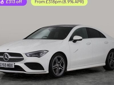 Used Mercedes CLA220 AMG Line Premium Plus 190 HP (139 kW) 2019 White Sedan