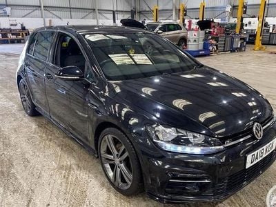 Used VW Golf VII R-line 150 HP (110 kW) 2018 Black Hatchback