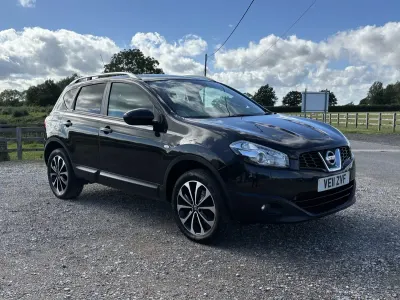 Used Nissan Qashqai N-TEC 150 HP (110 kW) 2011 Black SUV
