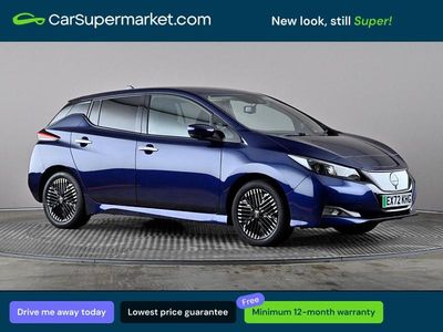 Used Nissan Leaf N-Connecta 110 kW (150 HP) 2022 Blue Hatchback