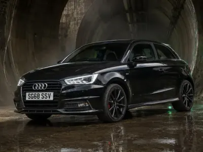 Used Audi A1 S-Line 95 HP (69 kW) 2018 Black Hatchback