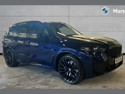 Used BMW X5 M Sport 490 HP (360 kW) 2026 Tanzanite blue ii metallic SUV