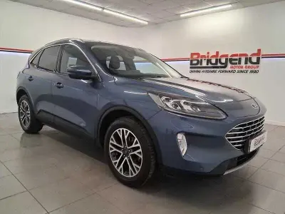 Used Ford Kuga Titanium 150 HP (110 kW) 2021 Blue SUV