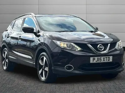 Used Nissan Qashqai N-TEC 113 HP (83 kW) 2015 Pearl black SUV