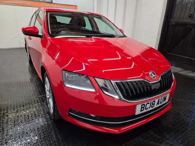 Używany Skoda Octavia SE L 150 KM (110 kW) 2018 Czerwony Hatchback