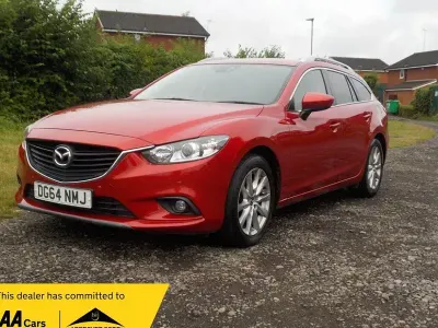 Used Mazda 6 150 HP (110 kW) 2014 Red Estate