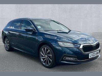 Used Skoda Octavia SE L 150 HP (110 kW) 2022 Blue Estate
